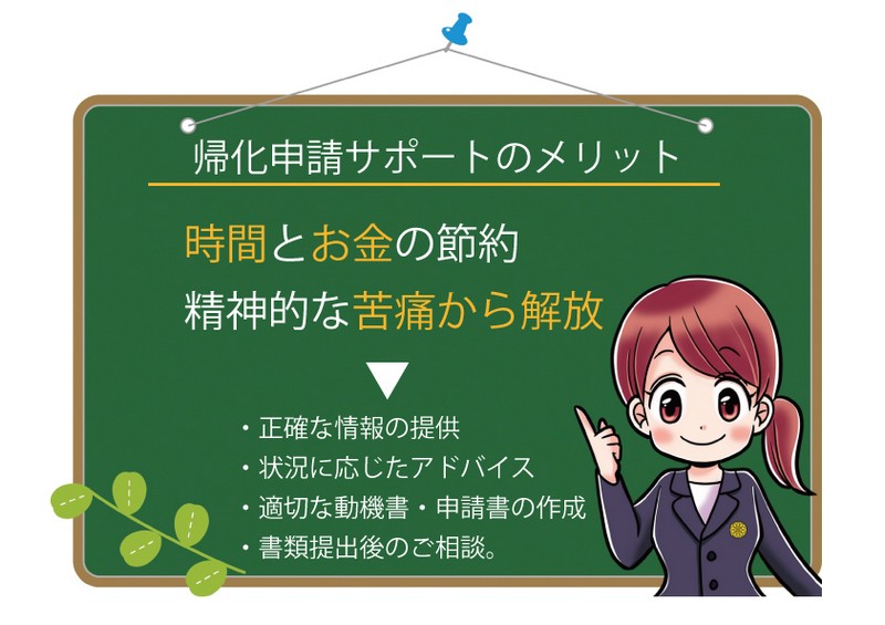 帰化申請.com|4コマ漫画イラストで分かり易く説明します。帰化大阪