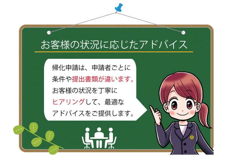 帰化申請.com|4コマ漫画イラストで分かり易く説明します。帰化申請大阪